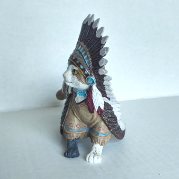 Hamilton Collection Kicking Bird Feathers 'N Fur Kittens figurine - Picture 4 of 7